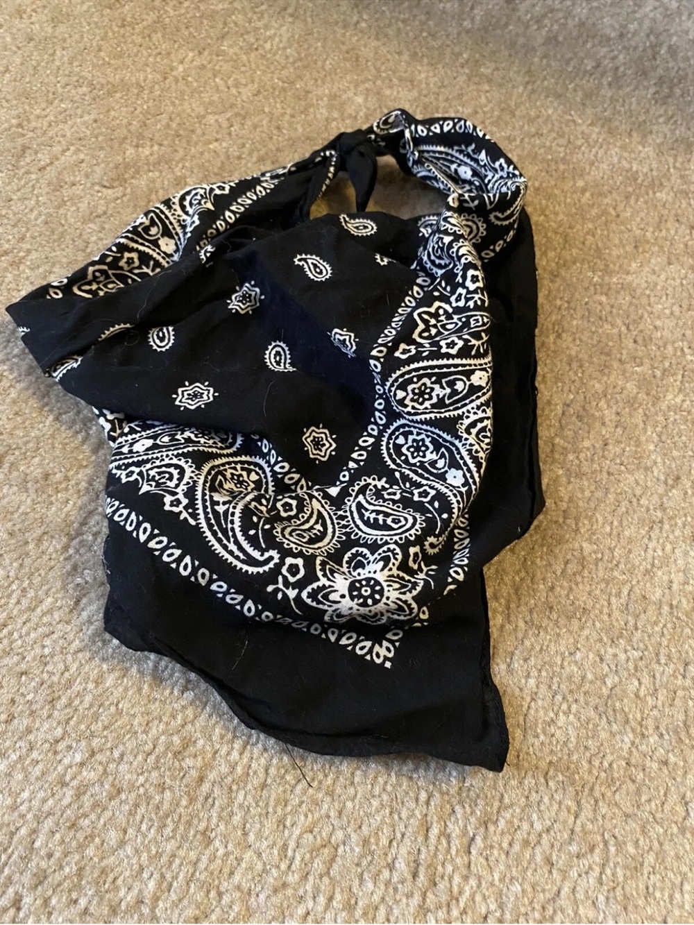 black bandana